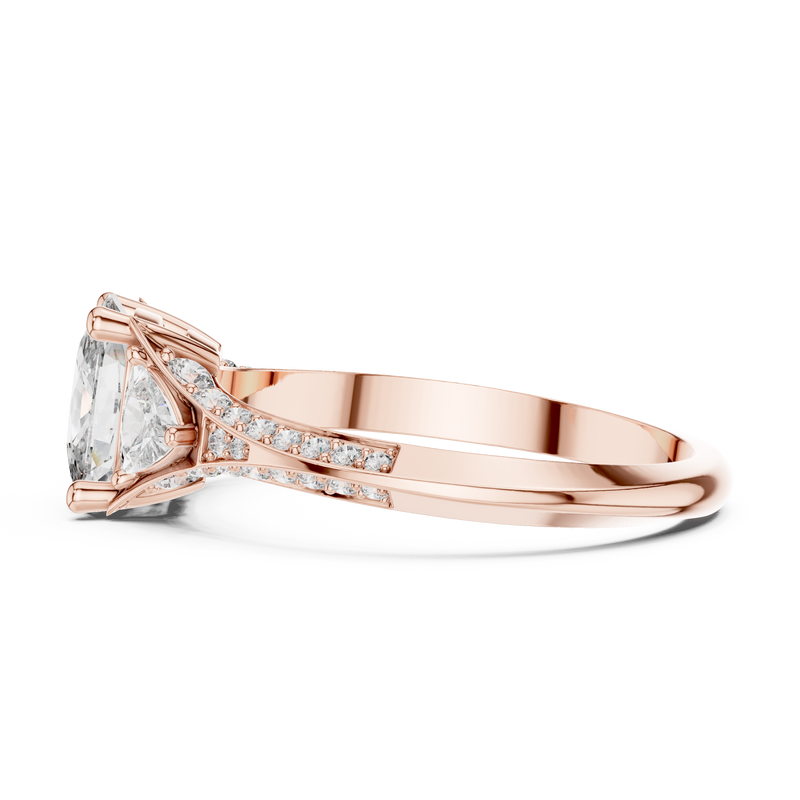 Ladies Ring 00001L (44) - Rose Gold - Image