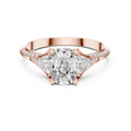 Ladies Ring 00001L (44) - Rose Gold - Image