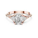 Ladies Ring 00001L (44) - Rose Gold - Image