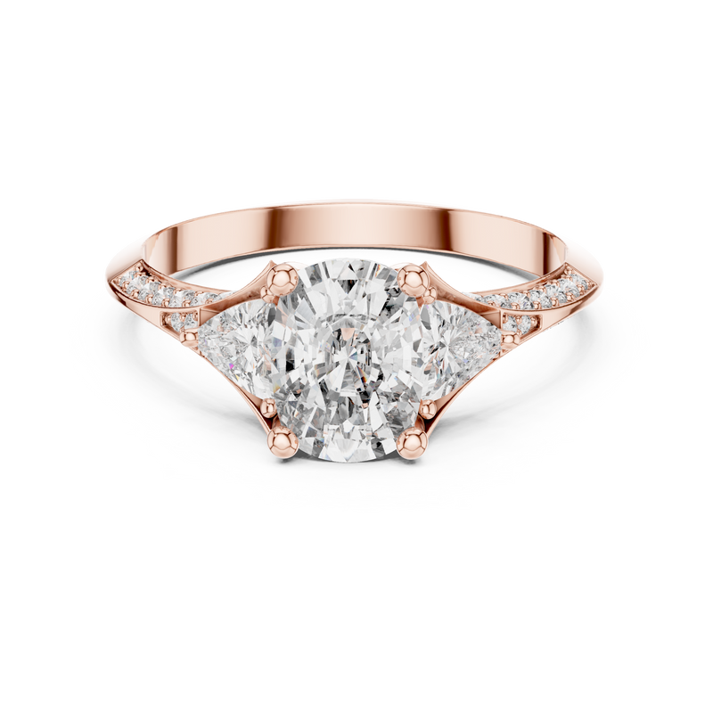 Ladies Ring 00001L (44) - Rose Gold - Image