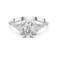 Ladies Ring 00001L (44) - White Gold - Image