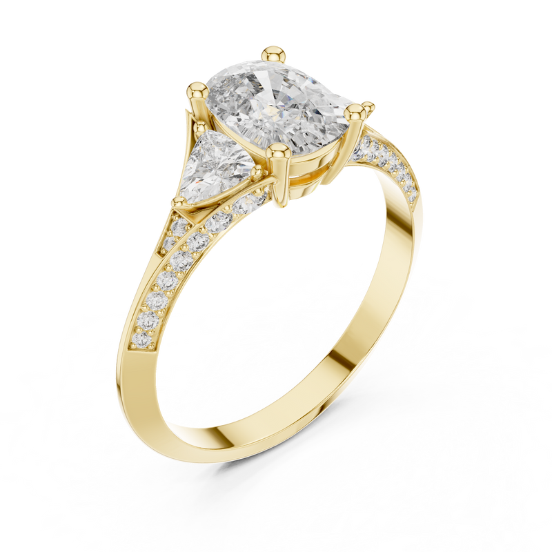 Ladies Ring 00001L (44) - Yellow Gold - Image