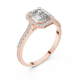 Ladies Ring 00001L (45) - Rose Gold - Image