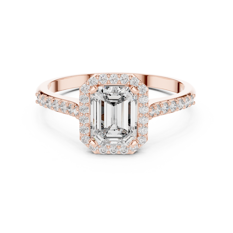 Ladies Ring 00001L (45) - Rose Gold - Image
