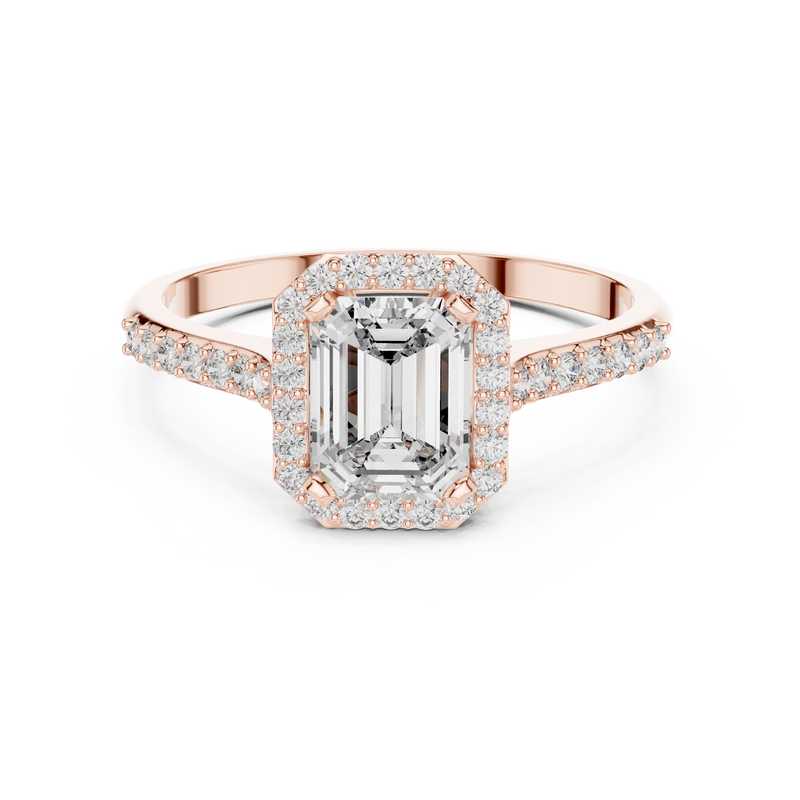 Ladies Ring 00001L (45) - Rose Gold - Image