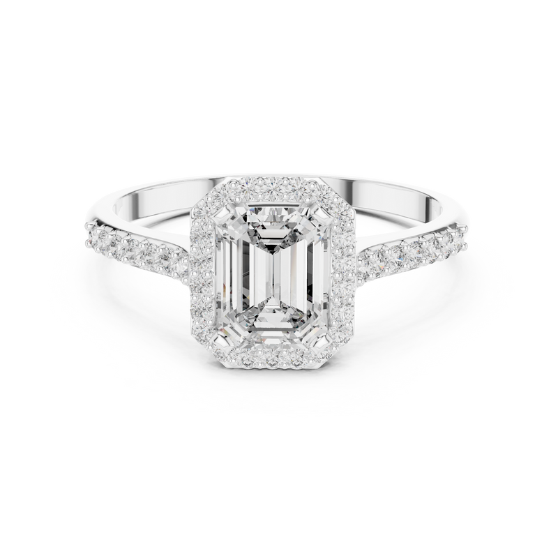 Ladies Ring 00001L (45) - White Gold - Image