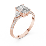 Ladies Ring 00001L (46) - Rose Gold - Image