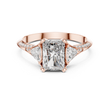 Ladies Ring 00001L (46) - Rose Gold - Image