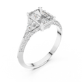 Ladies Ring 00001L (46) - White Gold - Image
