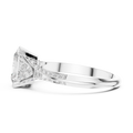 Ladies Ring 00001L (46) - White Gold - Image