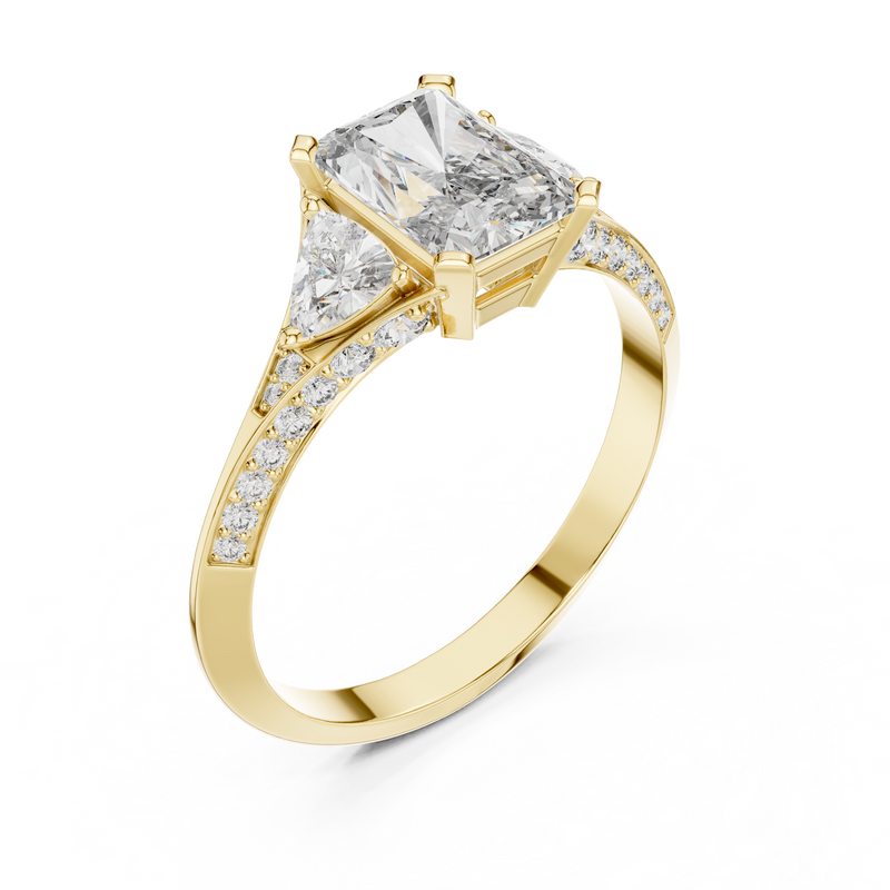 Ladies Ring 00001L (46) - Yellow Gold - Image