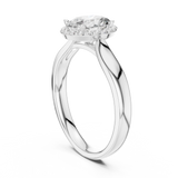 Ladies Ring 00001L (47) - White Gold - Image