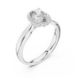 Ladies Ring 00001L (47) - White Gold - Image