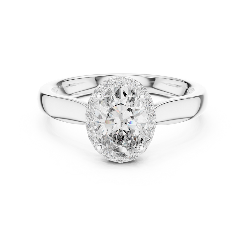 Ladies Ring 00001L (47) - White Gold - Image