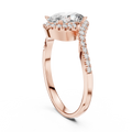 Ladies Ring 00001L (48) - Rose Gold - Image