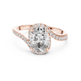 Ladies Ring 00001L (48) - Rose Gold - Image