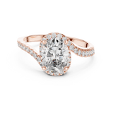 Ladies Ring 00001L (48) - Rose Gold - Image