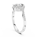 Ladies Ring 00001L (48) - White Gold - Image