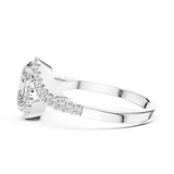 Ladies Ring 00001L (48) - White Gold - Image