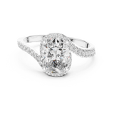 Ladies Ring 00001L (48) - White Gold - Image