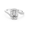 Ladies Ring 00001L (48) - White Gold - Image