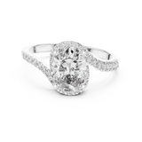 Ladies Ring 00001L (48) - White Gold - Image