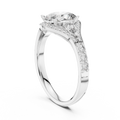 Ladies Ring 00001L (49) - White Gold - Image