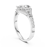 Ladies Ring 00001L (49) - White Gold - Image