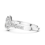 Ladies Ring 00001L (49) - White Gold - Image
