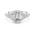 Ladies Ring 00001L (49) - White Gold - Image