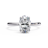14k IGI certified round ring with E-F color VVS-VS clarity diamonds 51