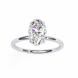 14k IGI certified round ring with E-F color VVS-VS clarity diamonds 51