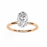 14k IGI certified round ring with E-F color VVS-VS clarity diamonds 51