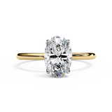 14k IGI certified round ring with E-F color VVS-VS clarity diamonds 51