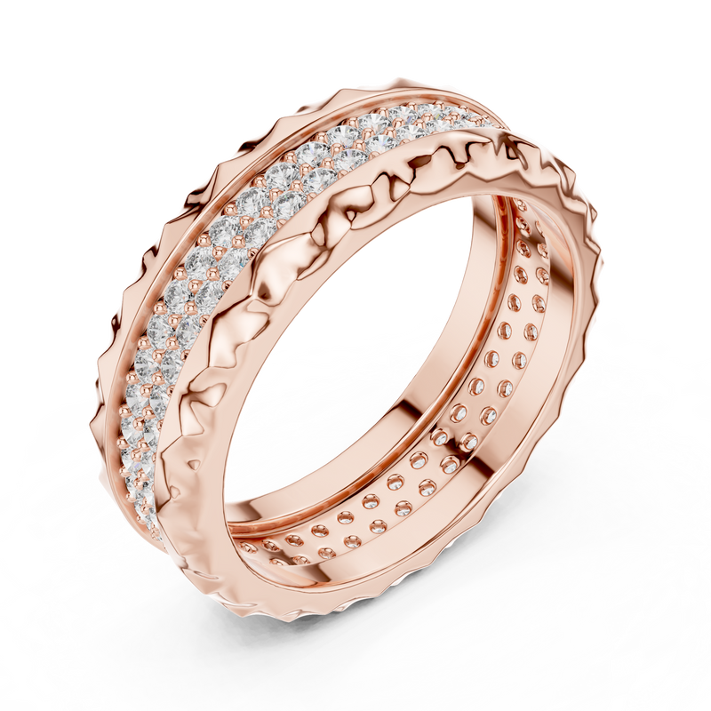 Ladies Ring DDLR-423 - Rose Gold - Image