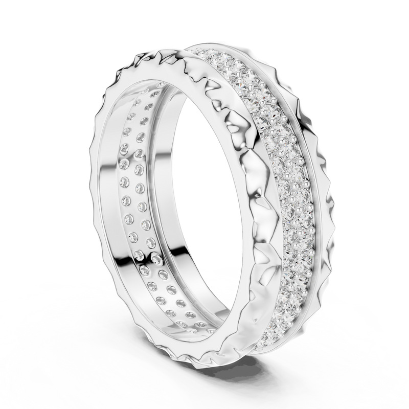 Ladies Ring DDLR-423 - White Gold - Image