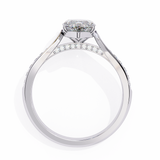 14k IGI certified marquise ring with E-F color VVS-VS clarity diamonds 111