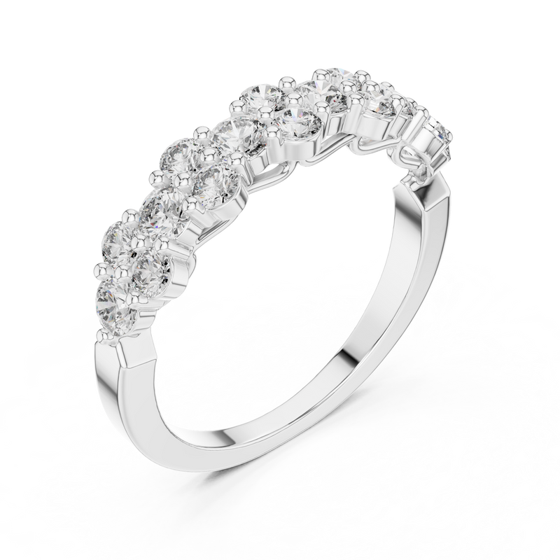 Ladies Ring 1200@7 - White Gold - Image