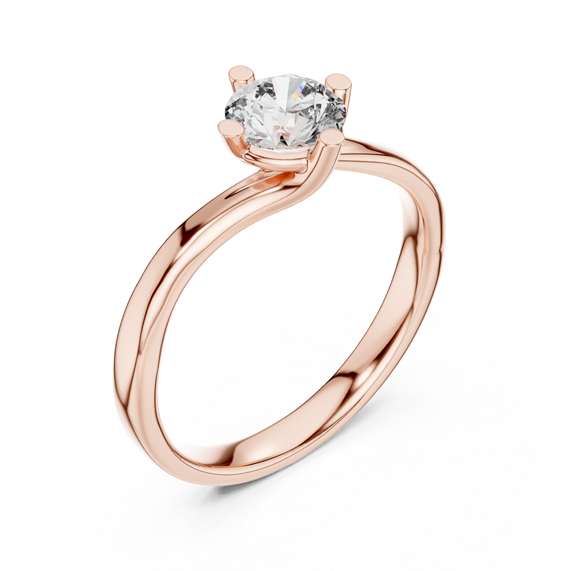 Ladies Ring 1211@7 - Rose Gold - Image
