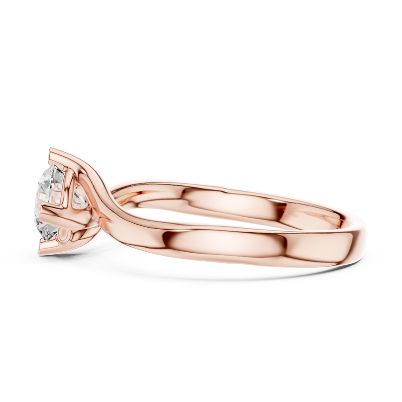 Ladies Ring 1211@7 - Rose Gold - Image
