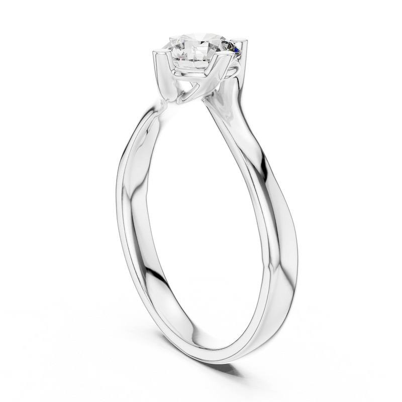Ladies Ring 1211@7 - White Gold - Image