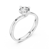 Ladies Ring 1211@7 - White Gold - Image