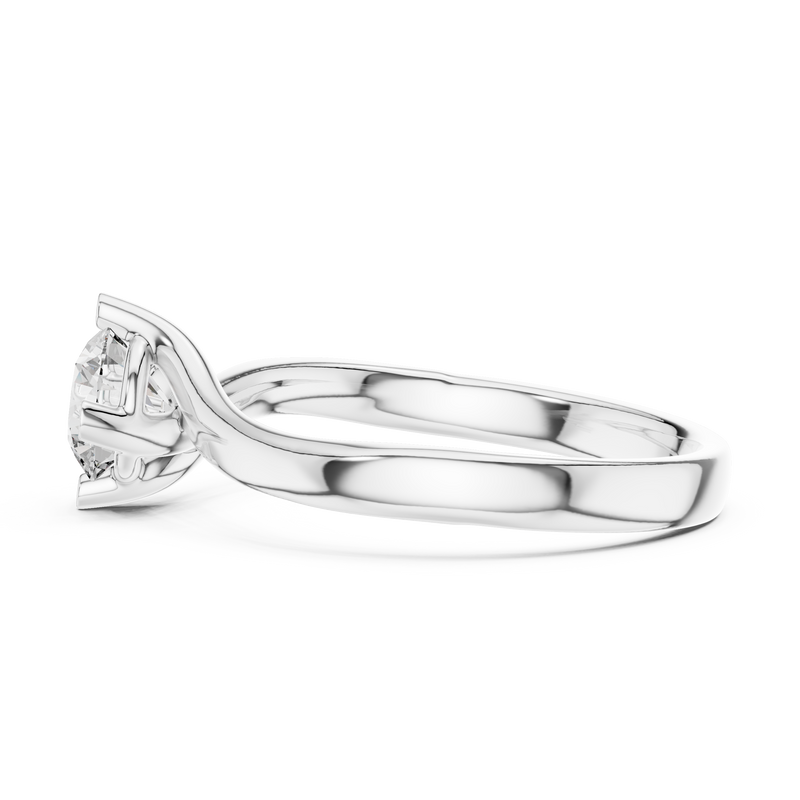Ladies Ring 1211@7 - White Gold - Image