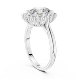 Ladies Ring 1216@7 - White Gold - Image