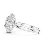 Ladies Ring 1216@7 - White Gold - Image