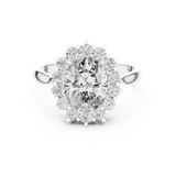 Ladies Ring 1216@7 - White Gold - Image