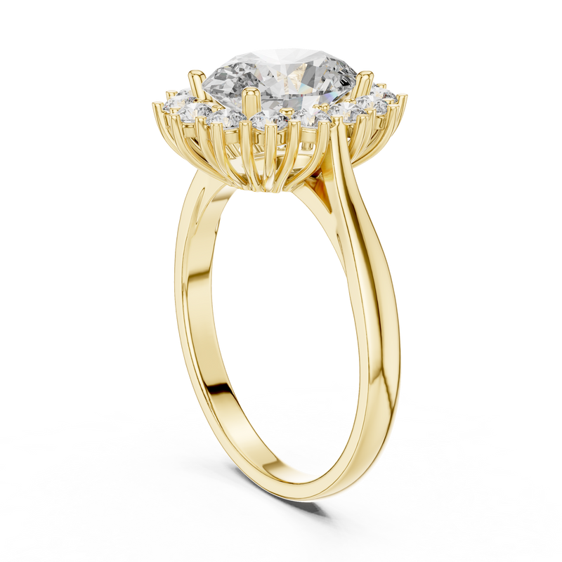 Ladies Ring 1216@7 - Yellow Gold - Image