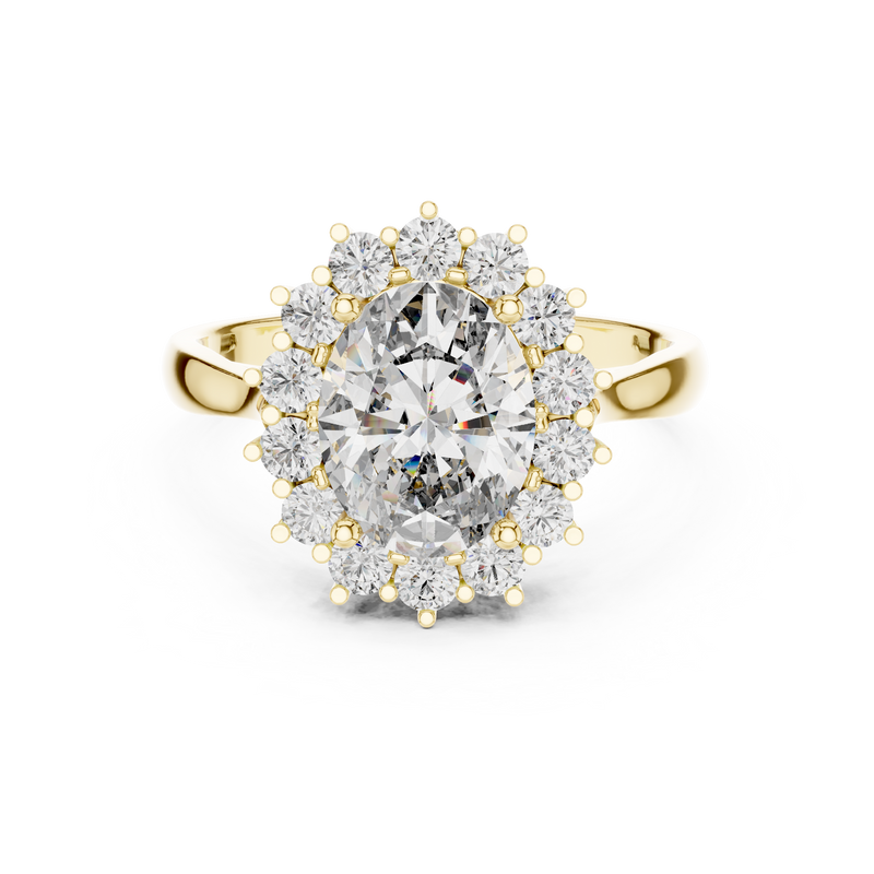 Ladies Ring 1216@7 - Yellow Gold - Image
