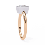 14k IGI certified cushion ring with E-F color VVS-VS clarity diamonds 116