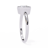 14k IGI certified cushion ring with E-F color VVS-VS clarity diamonds 116